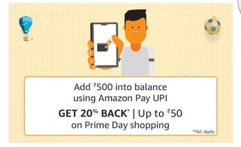 Amazon Add Money Prime Day Offer
