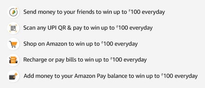 Amazon Daily Cashback Offers