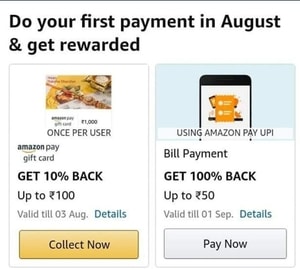 Amazon Gift Card Offer