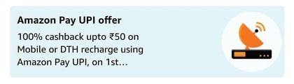 Amazon Pay DTH Offer