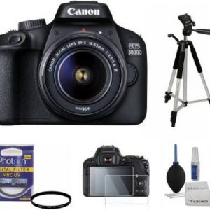 Canon 3000D (With Basic Accessory Kit) DSLR Camera With 18-55 lens