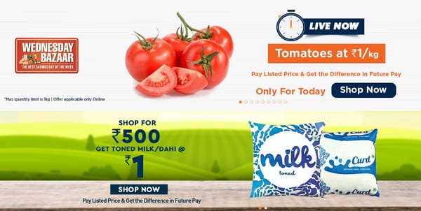 Big Bazaar Offers Today