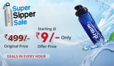 Droom Super Sipper Sale at Rs.9 – Sale On 22nd July 10 AM