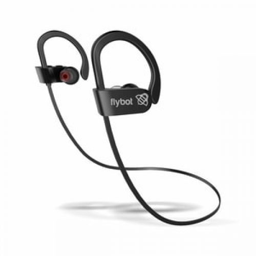 Flybot Sport Deep Bass in-Ear Wireless Bluetooth Earphone with Mic, Qualcomm Chipset, IPX7 Waterproof