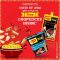 Maggi Fusian Assorted Pack – Asian Style Spicy Tomato Instant Cuppa Noodles (4x70g) and Chilli Garlic Chinese Sauce (2x85g), 450 g with Free Chopsticks