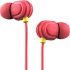 Mivi WERRW1-RD Wired Headset  (Red, Wired in the ear)