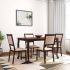Woodness Vivian Solid Wood 4 Seater Dining Set