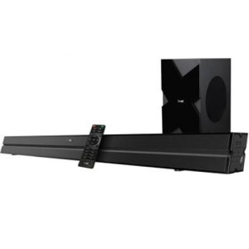 boAt Aavante Bar 2000 160 W Bluetooth Soundbar  (Premium Black, 2.1 Channel)