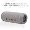 boAt Stone SpinX 2.0 Portable Wireless Speaker with Extra bass (Granite Grey)